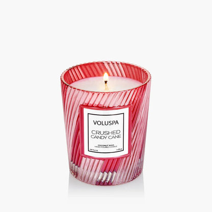 Voluspa Crushed Candy Cane Candle 6.5oz