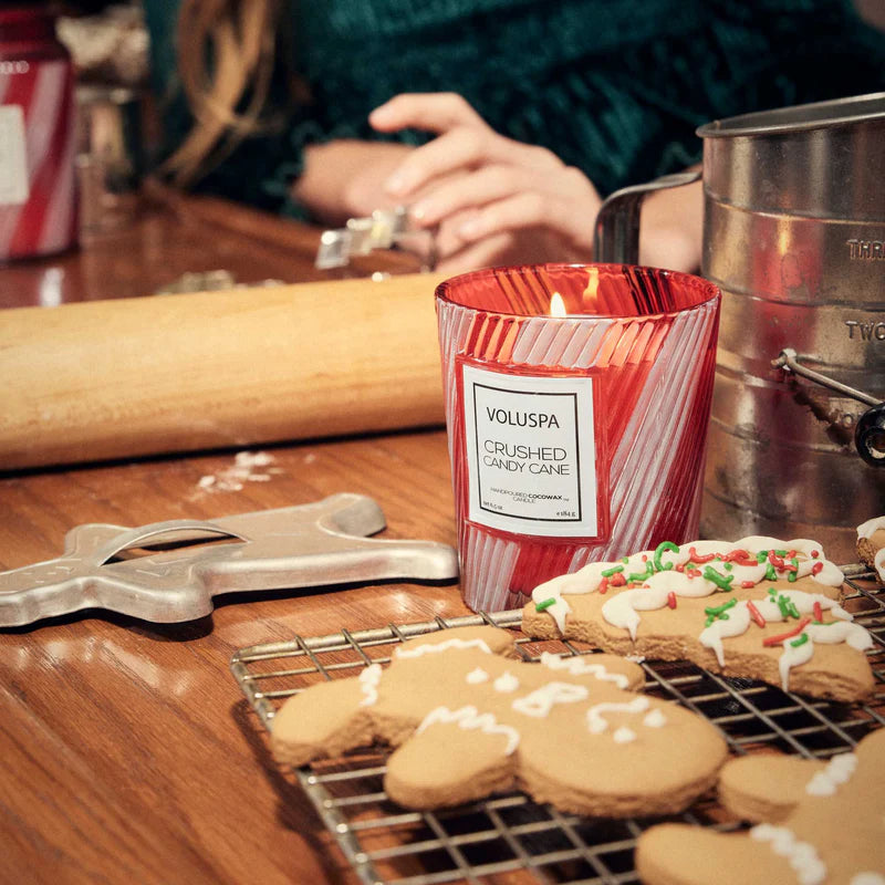 Voluspa Crushed Candy Cane Candle 6.5oz
