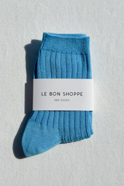 Le Bon Shoppe Her Cotton Ribbed Socks