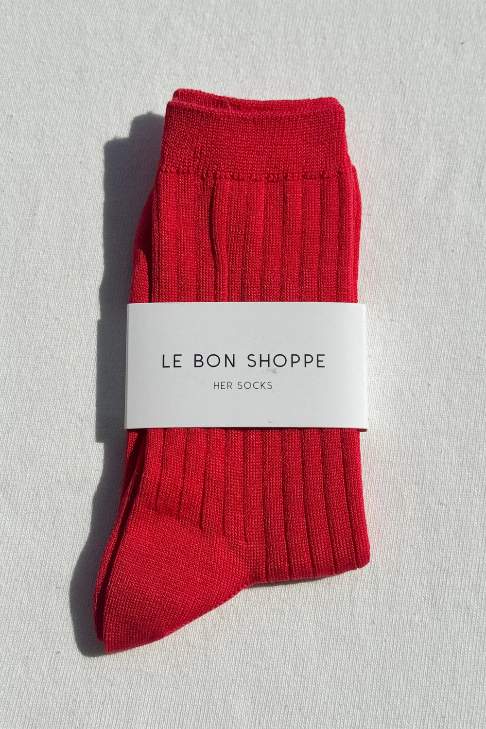 Le Bon Shoppe Her Cotton Ribbed Socks