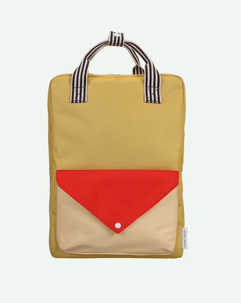 Sticky Lemon Large Backpack with Envelope