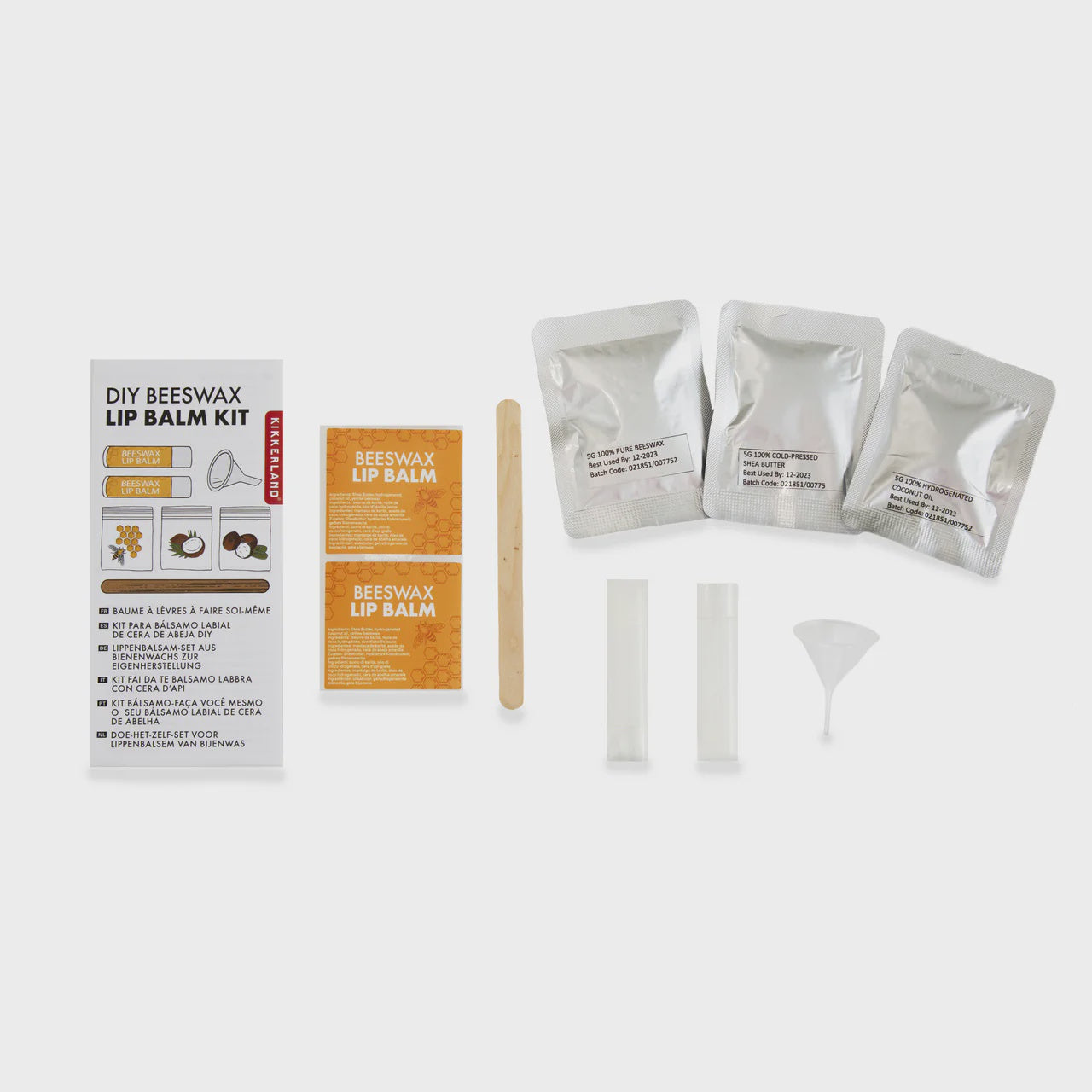 DIY Beeswax Lip Balm Kit
