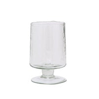 Hammered Wine Glass