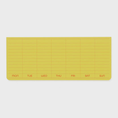 Penco Sticky Weekly Memo Pad