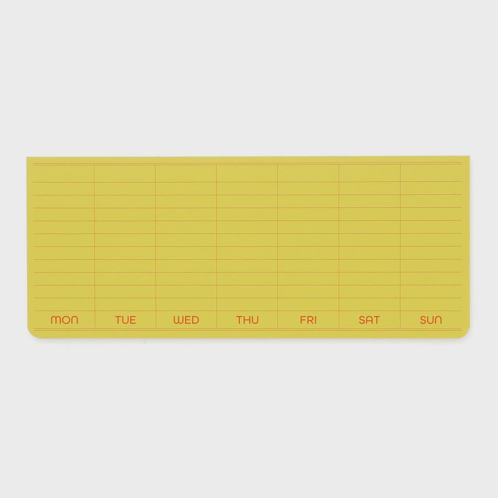Penco Sticky Weekly Memo Pad