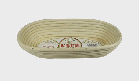 Banneton Eddingtons Oval Basket 11.5x5x3