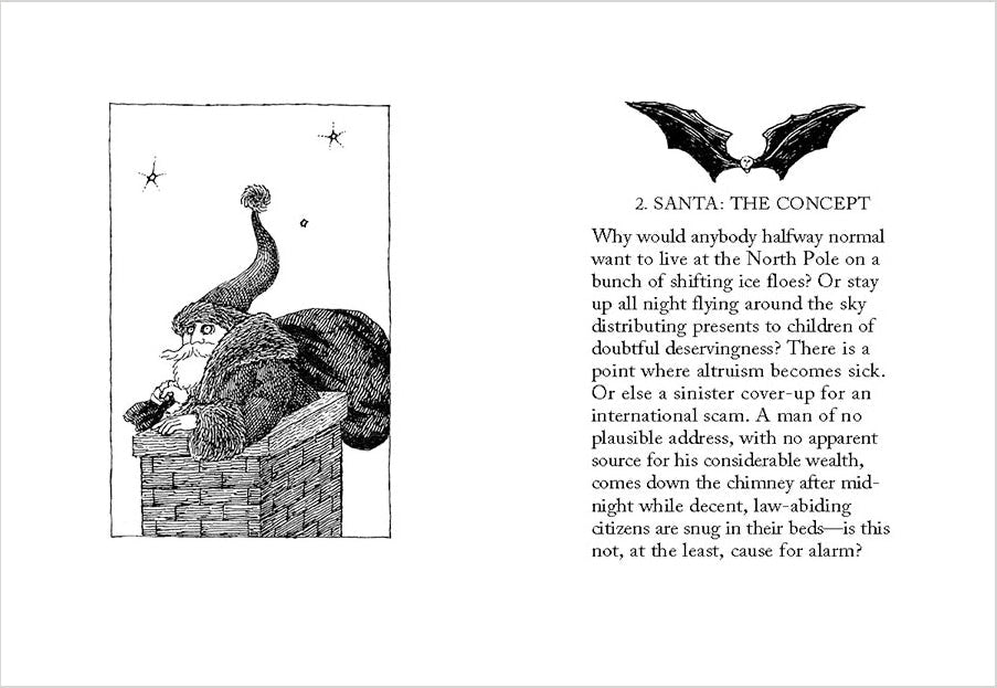 John Updike and Edward Gorey: the Twelve Terrors of Christmas