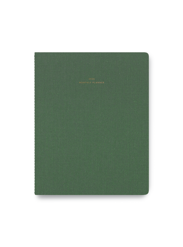 Appointed 2026 Monthly Planner- Fern Green