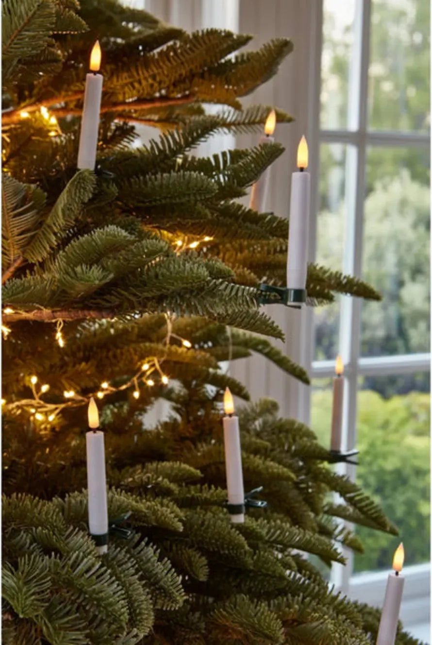 Mini Tree Candle Clips- 8 pieces