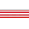 Kinshipped Red Horizontal Lines Tape