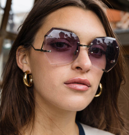 Big, Chunky Hoop Earrings