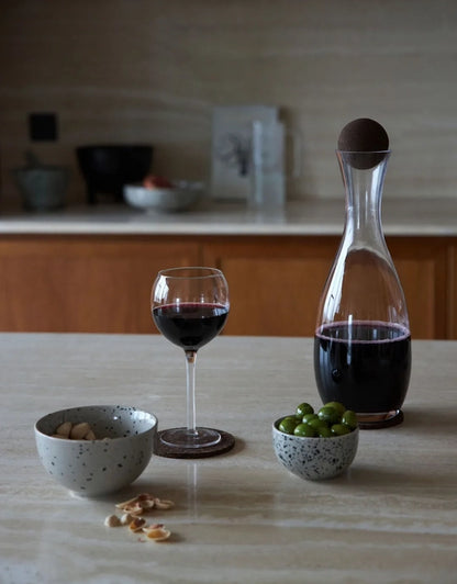 Nature Red Wine Carafe with Cork Stopper