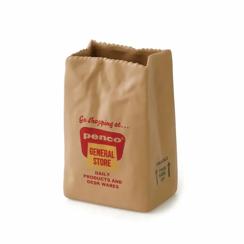 Penco Brown Paper Bag Stand