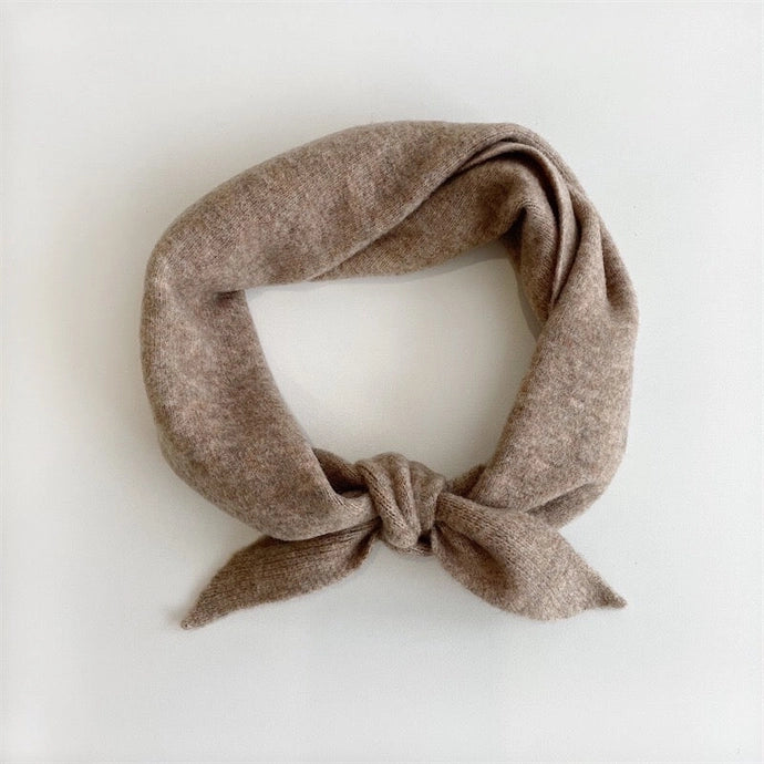 Fuzzy Wool Cravat Scarf- 3 colors