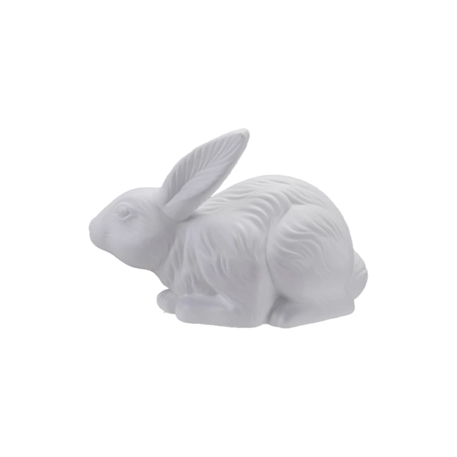 Stoneware Rabbit Lamp with Cord