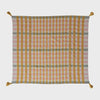 Woven Recycled Cotton Jacquard Throw w Tassel