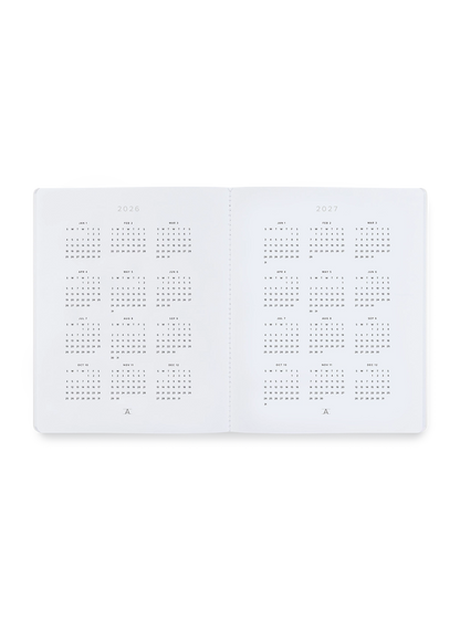 Appointed 2026 Monthly Planner- Natural Linen