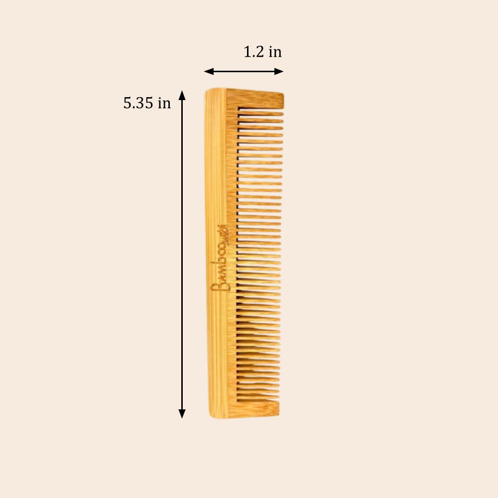 Natural Bamboo Comb