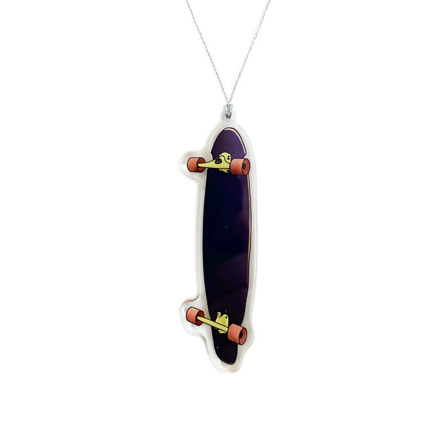 Longboard Skateboard Ornament