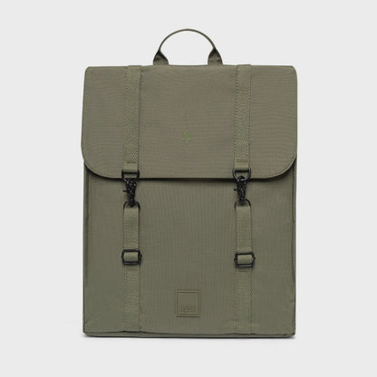 Lefrik Handy Backpack Olive Stripes
