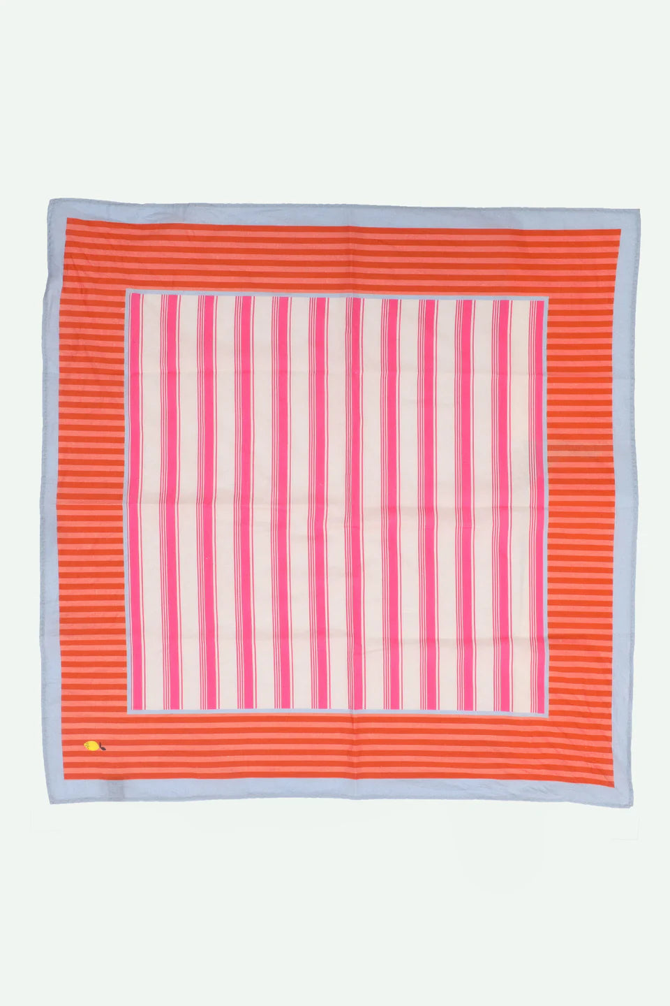 Sticky Lemon Scarf- Pink Shipwreck