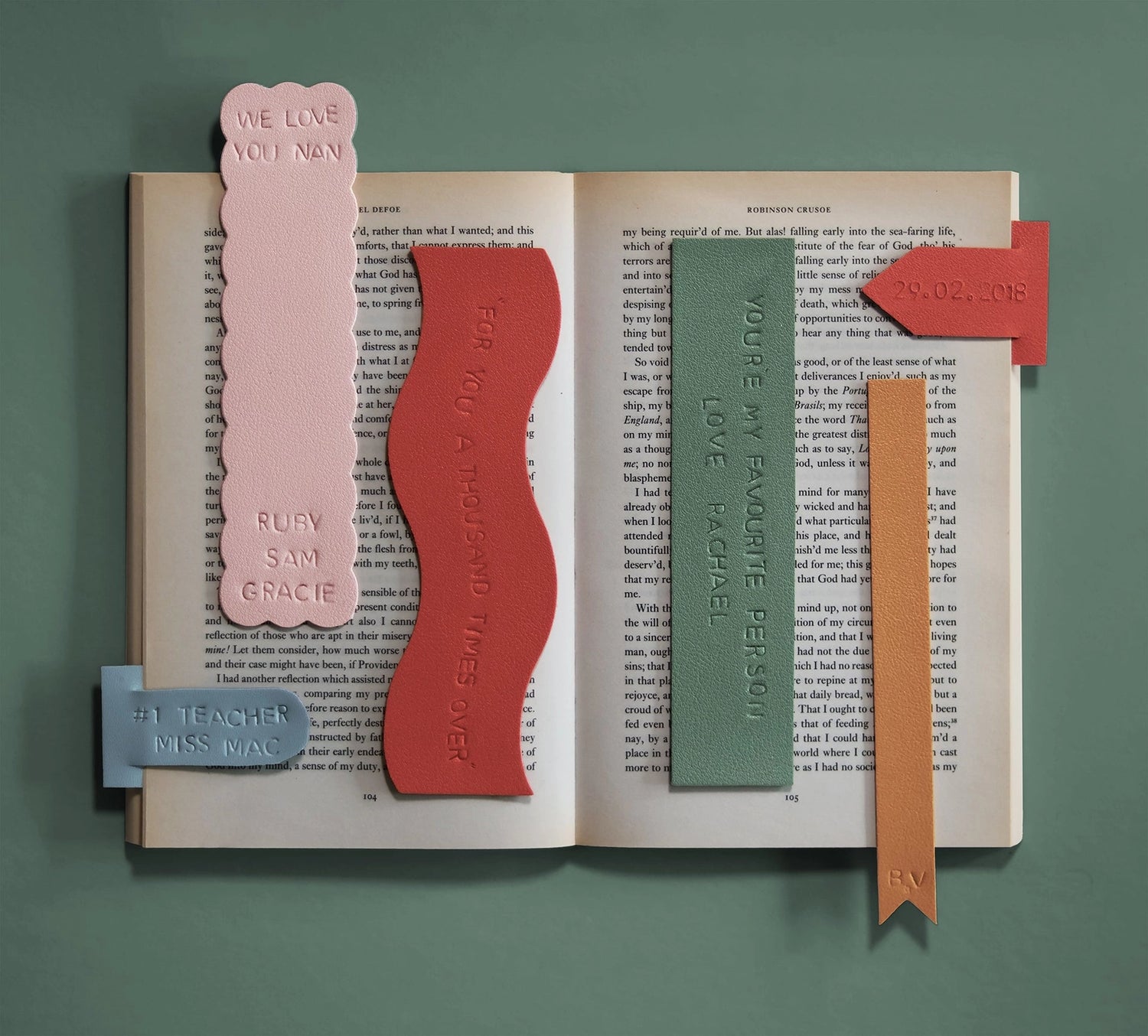 Personalized Bookmarks Diy Kit