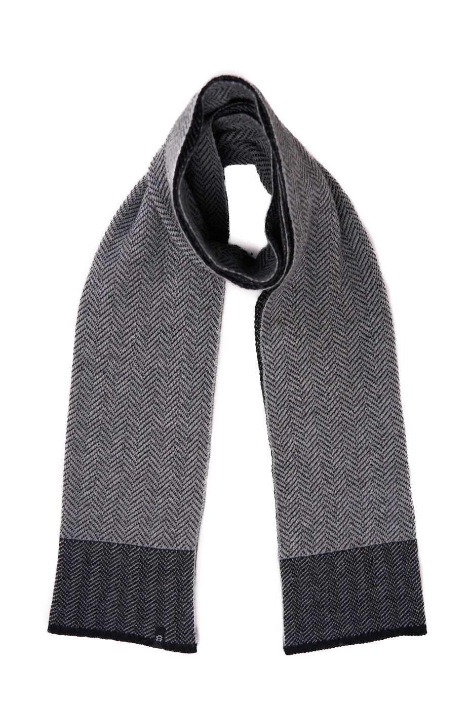 Charcoal Merino Wool and Recycled Poly Terminal 4 Scarf