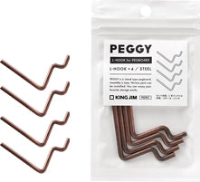 Haru Peggy Accessory L-Shaped Hook X 4