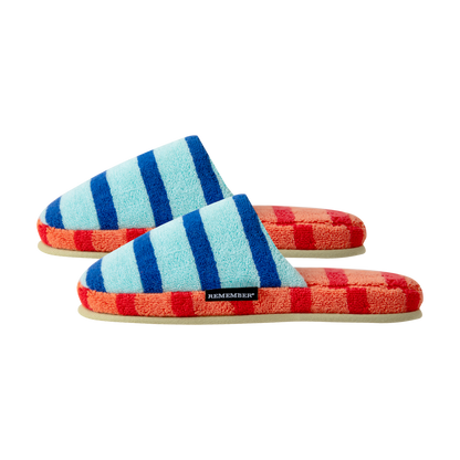 Blue Stripe Mello Slipper- Size 35-39 Euro