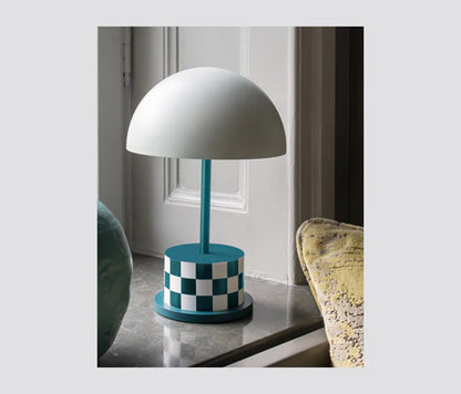 Printworks Riviera Checkers Portable Lamp