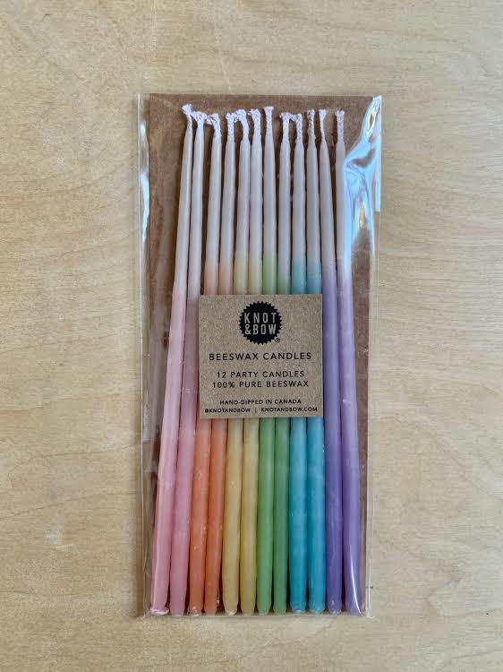 Ombre Beeswax Candles- 6