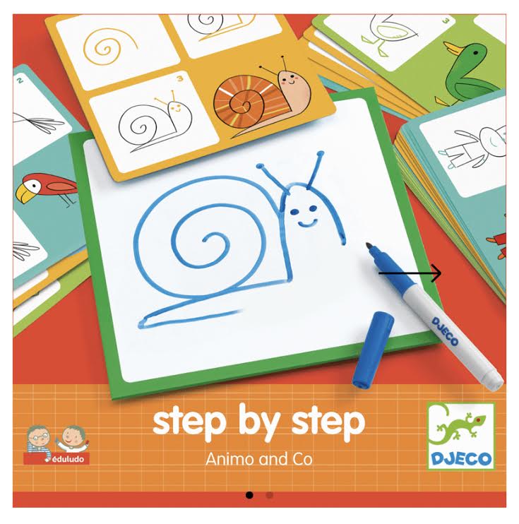 Step by Step Animo & Co.  Drawing Kit