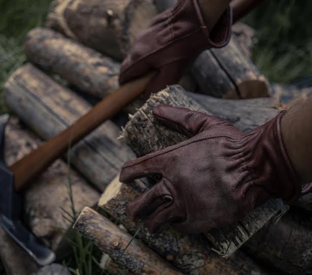 Barebones Leather Work Glove