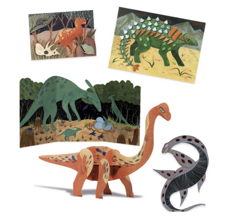 Djeco Dino Box Multi-Activity Kit