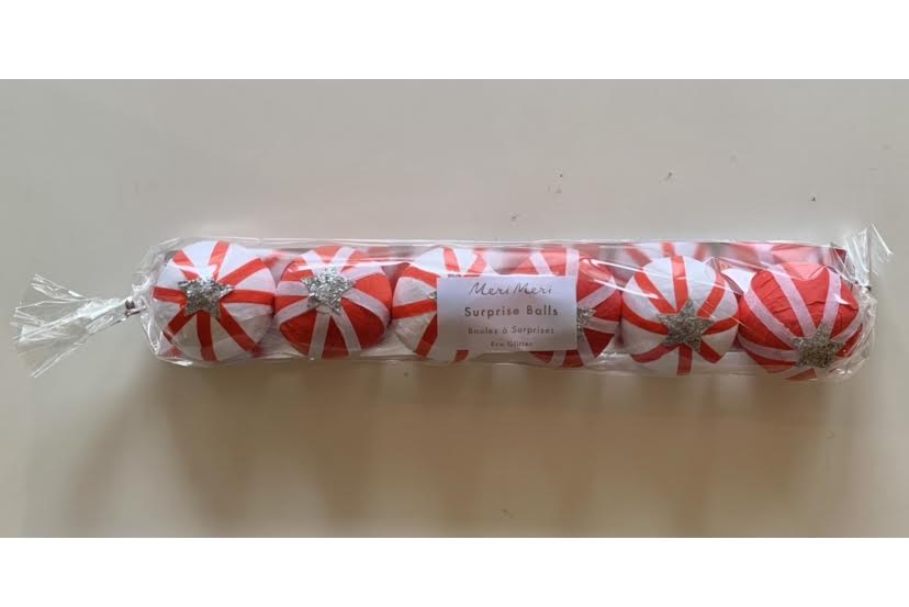 Peppermint Candy Surprise Balls