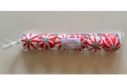 Peppermint Candy Surprise Balls