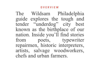 Wildsam Philadelphia Field Guide