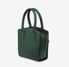 Worst Behind Us Green Leather Bag