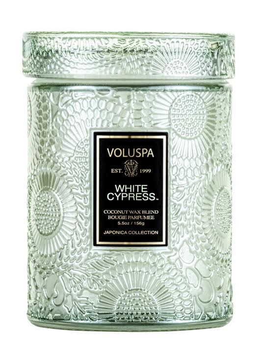 Voluspa White Cypress Candle 5.5oz