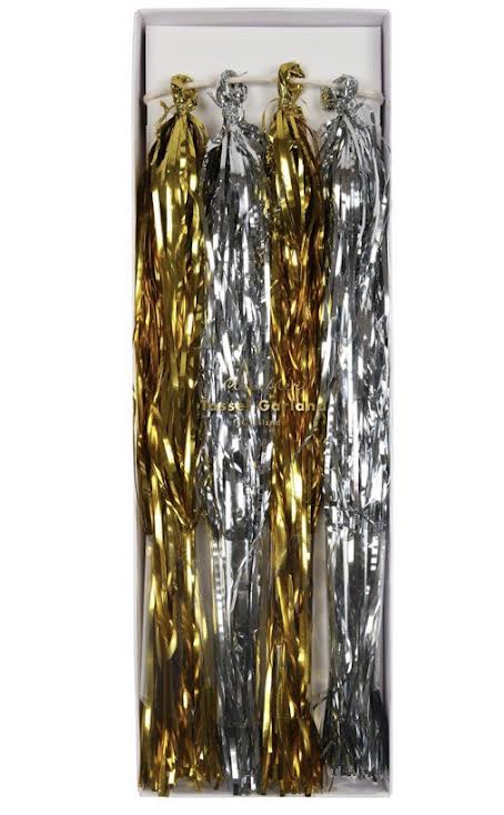 Gold &amp; Silver Tassel Garland