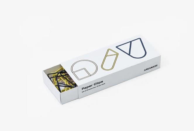 Areaware Paper Clips- Box of 30