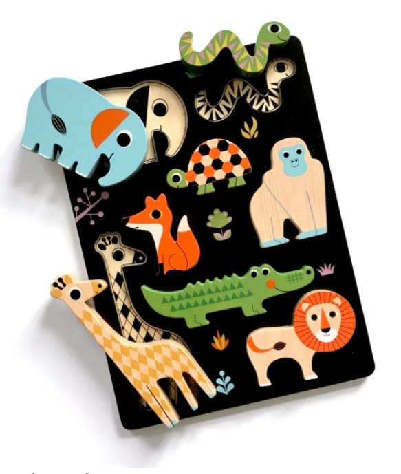 Chunky Wooden Animal Puzzle