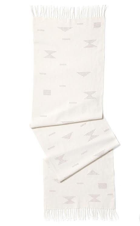 MINNA Shapes Table Runner- Pink