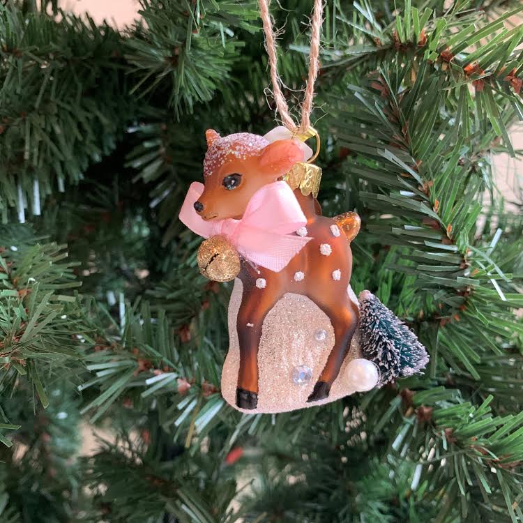 Winterfest Fawn Ornament