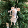 Wintertime Mice Ornament
