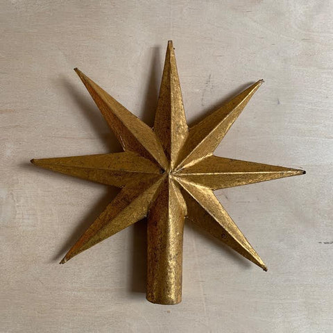 Gold Tree Topper- Star