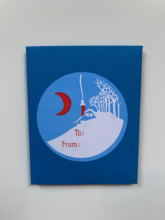 Saturn Press Winter Cabin Holiday Tags