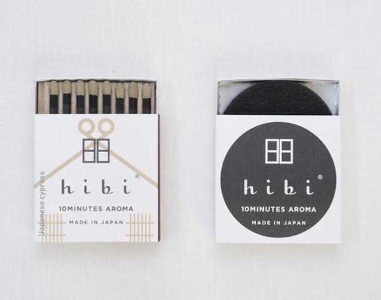 HIBI Incense Matches- Japanese Cypress