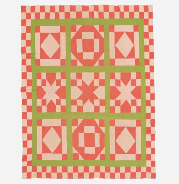 Verloop Quilt Block Throw