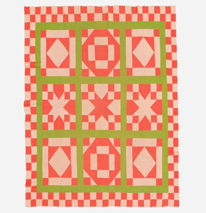 Verloop Quilt Block Throw